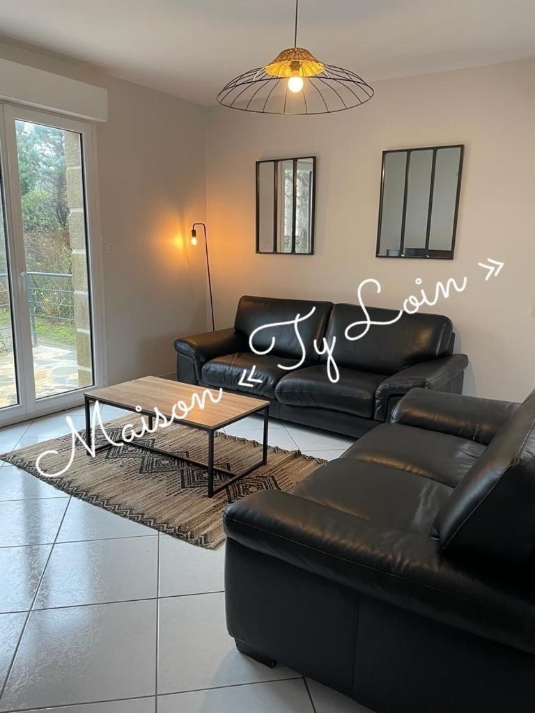 Villa Ty Loin Vue Mer 8 Personnes Logonna-Daoulas Exterior photo